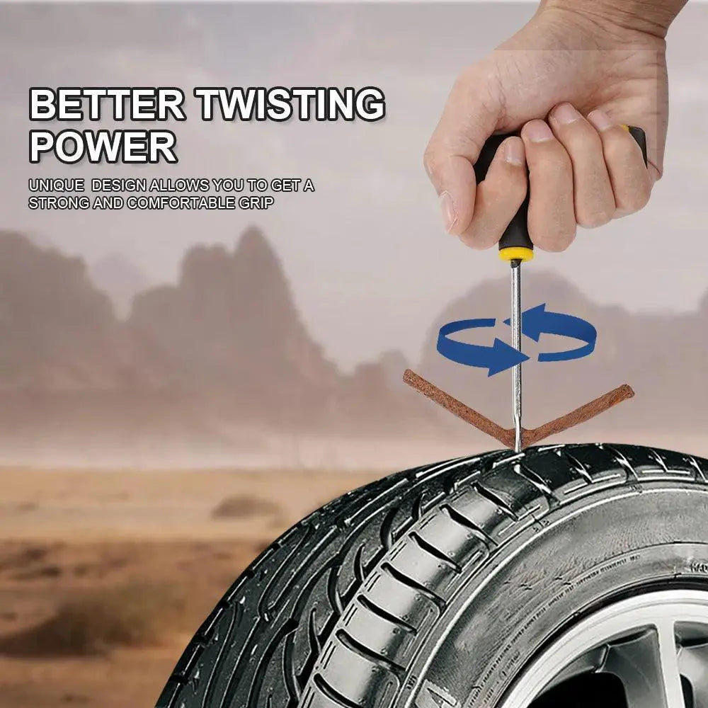 Ultimate Tubeless Tire Repair Kit For Trucks And Bikes