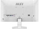 MSI 24" (24.5" viewable) Full HD 120Hz IPS with Adaptive Sync 1ms HDR Ready Built-in Speakers White Computer Monitor with phone accessory slot on stand PRO MP251W E2