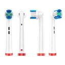 4PCS Dupont Bristle Electric Toothbrush Heads Whiten Teeth