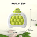 Electronic Pop Light Up Bubble Game Handle LED Toy