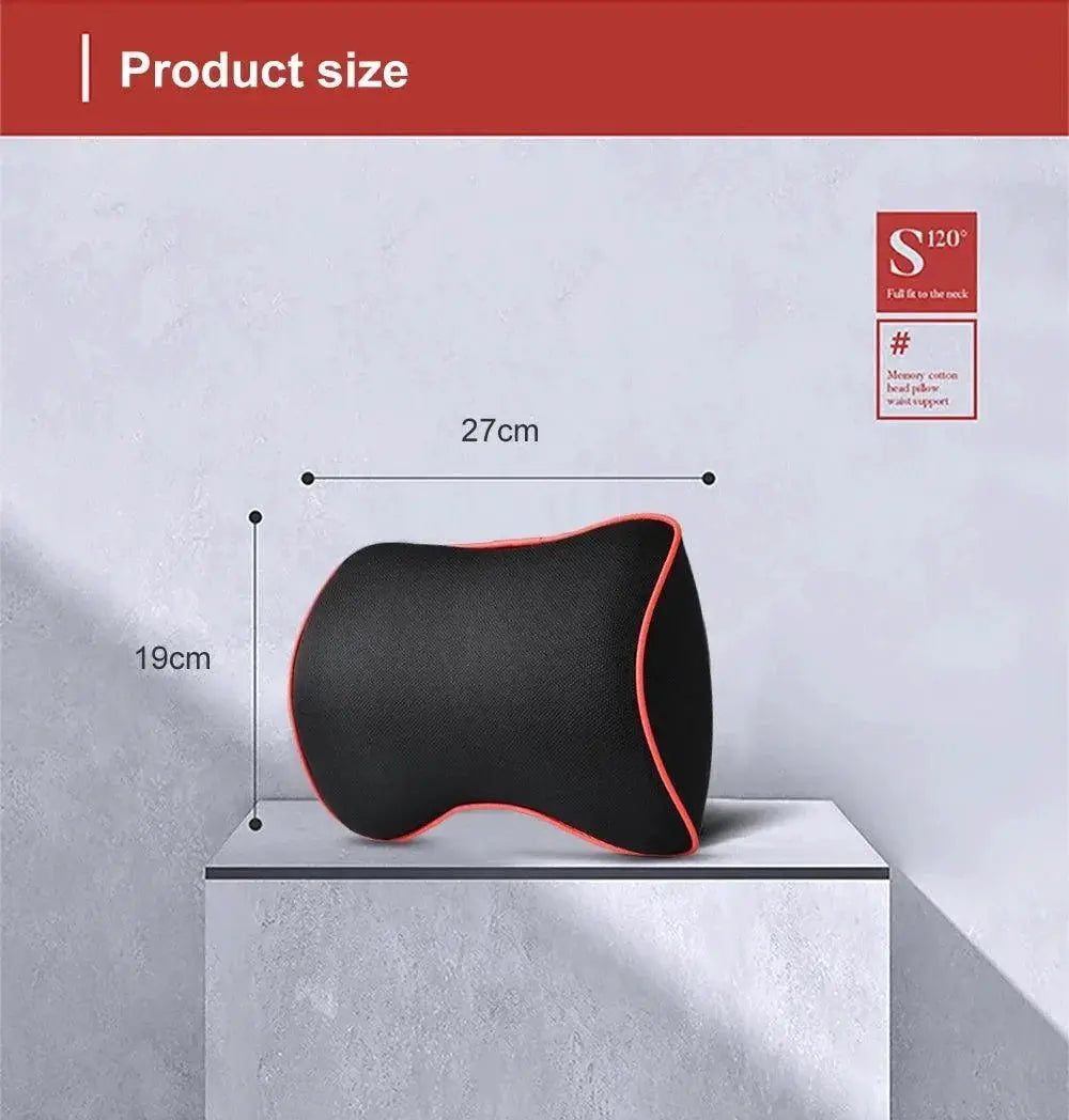 Ergonomic Memory Foam Neck Pillow For Travel Comfort