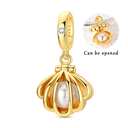 Gold Series Charm Bead Sterling