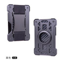 Badge Card Holder Carbon Fiber Wallet For Men Slim Design