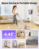 Foldable Walking Pad With Incline RGB Lights And Dual Screen