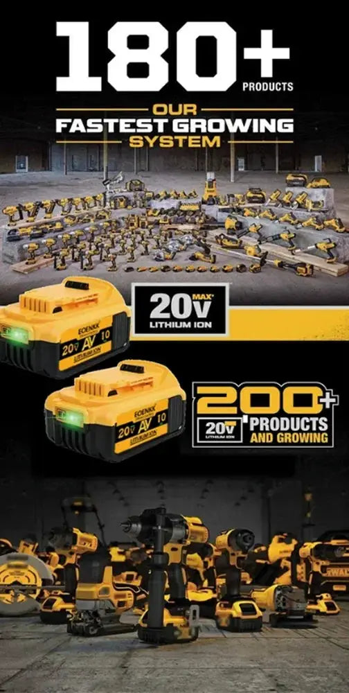 20V Lithium Replacement Battery For 18V Tools 10Ah 15Ah