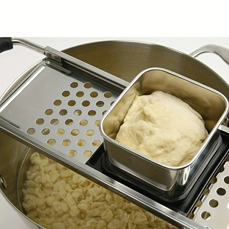 Stainless Steel Spaetzle Maker Premium Grade Traditional German — product view 2