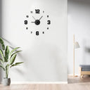 Frameless Wall Clock - Silent Acrylic Decor