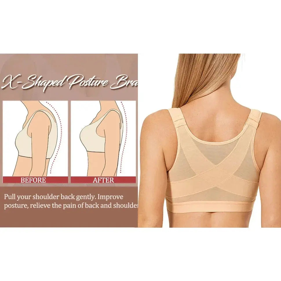 Plus Size 5XL Post Surgery Bra Comfortable Support