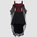 Medieval Corset Flare Sleeve Dress