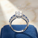 Elegant Moissanite Engagement Ring
