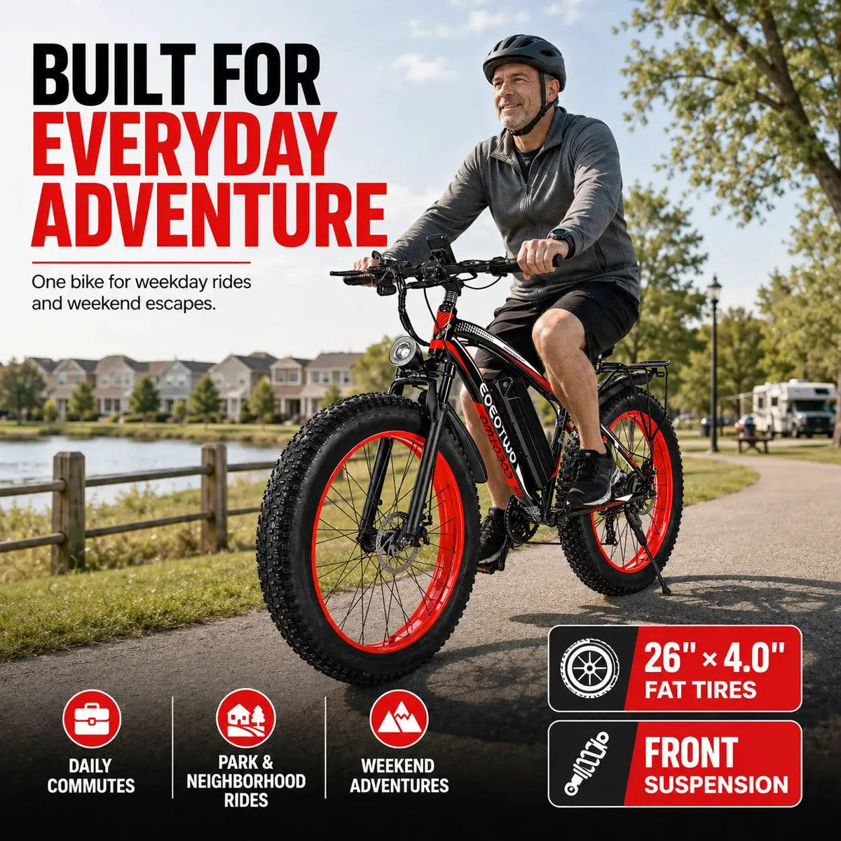 Heavy Duty Fat Tire Electric Bike