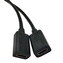 USB C Splitter Cable - Fast Dual Port Charging
