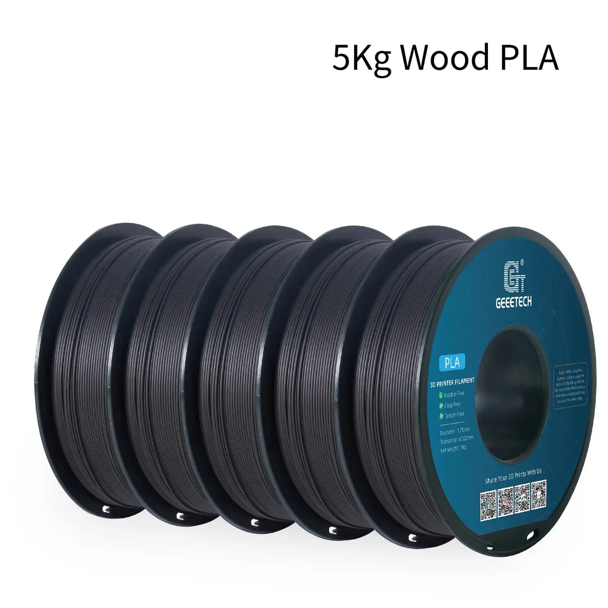 Geeetech Wood PLA - Low Shrink Print — product view 7