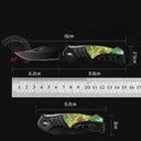 Pocket Folding Knife - Sharp Stainless Steel Blade