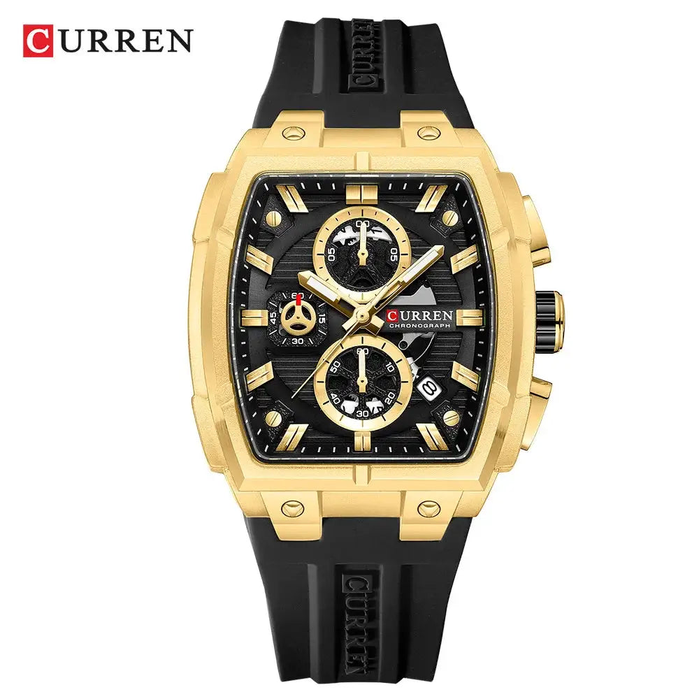 Curren Men Casual Silicone Watch — product image 12