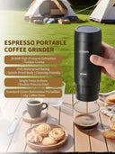 Premium Portable Coffee Set: Rechargeable Espresso Maker +