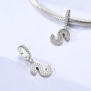 A-z Alphabet Charm Bead Sterling
