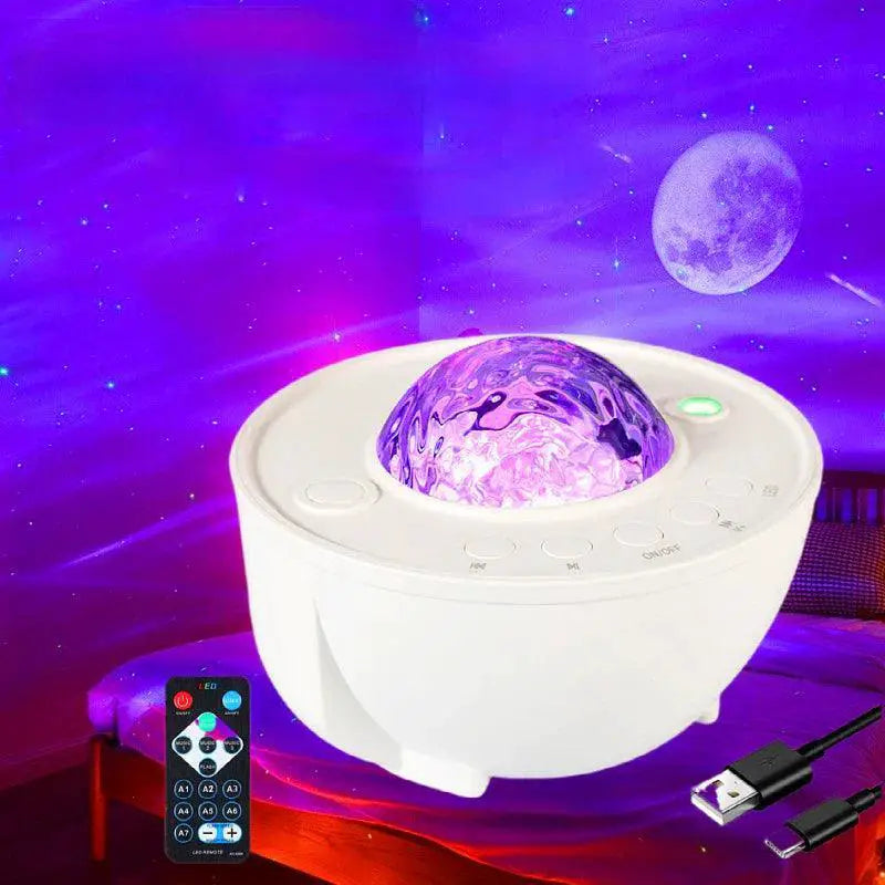 Aurora Borealis Bluetooth Projector Lamp For Starry Nights