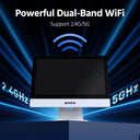 ANNKE Wireless Solar Security System – 10CH 12inch 8MP NVR 4MP PT Camera, Dual-Light Full-Color Night Vision, PIR+AI Human Detection, Two-Way Audio, APP Alerts & Alexa Compatible
