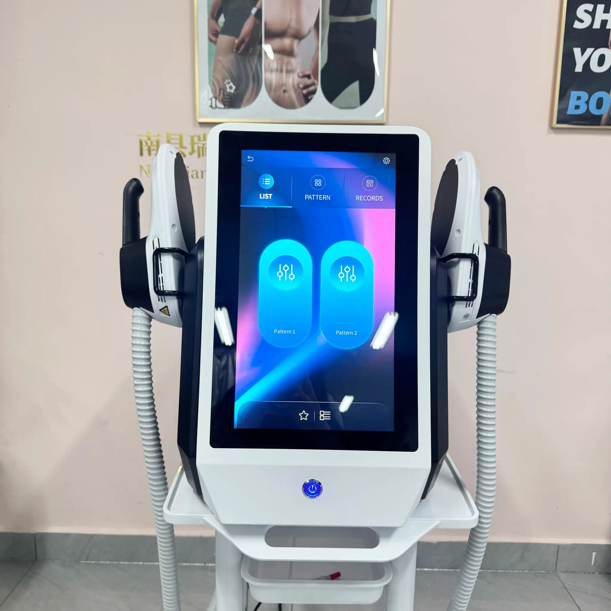 Myoslim 15Tes EMS Hiemt Body Sculpting Machine 2 Handles RF Fat Reduction Weight Loss Muscle Stimulator Salon Equipment