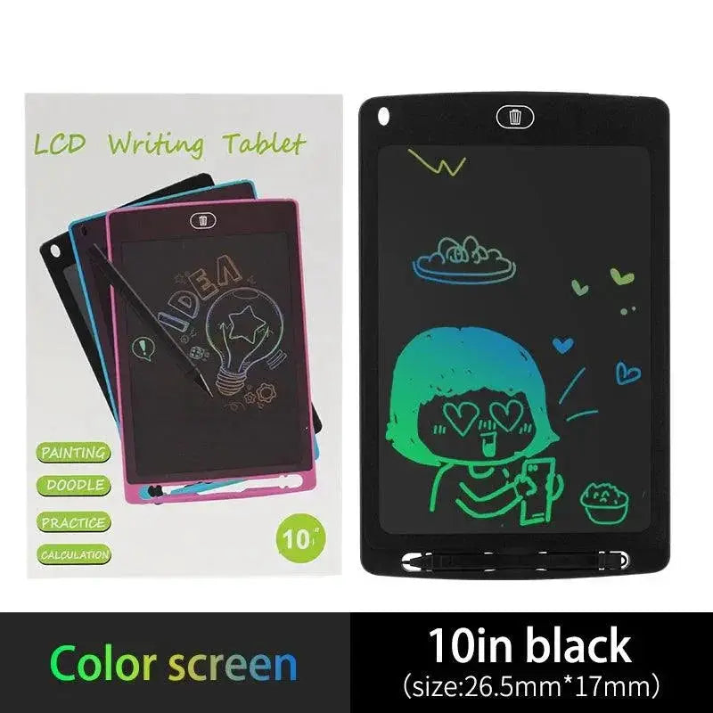 LCD Writing Tablet for Kids Mess Free — 12-C-BLACK