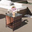 Glass Outdoor Table