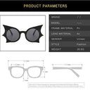 2023 RBROVO Unisex Butterfly Vintage Sunglasses UV400