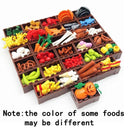 Food City Friend Building Blocks Set: Culinary Creativity Fun