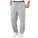 Men's Fleece Sweatpants High Waist Drawstring Joggers