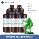 ANYCUBIC 5KG ECO UV Resin For LCD 3D Printer 3D Printing Material Ultralow Odor Without Nasty Chemicals  Plant Based UV Resin