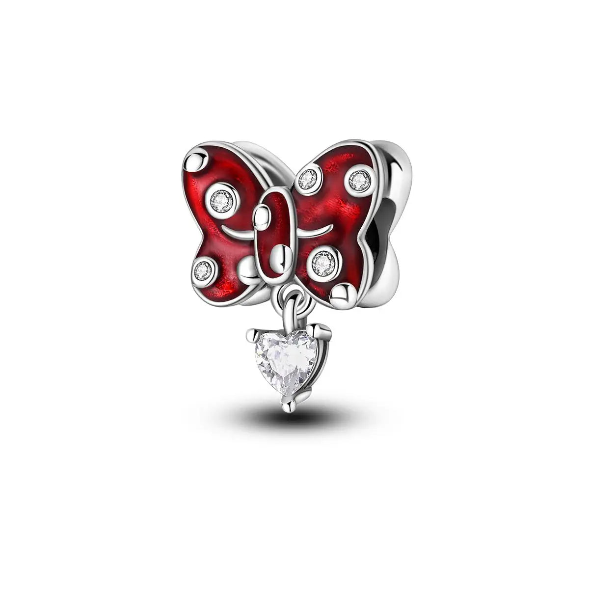 Charm Silver Plated Pendant Beads