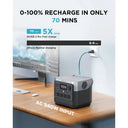 Portable Power Station 768Wh 800W Solar Generator Outdoor Camping Emergency Backup, Custom
