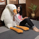 Fluffy Duck Plush Sleep Pillow For Kids And Teens Comfort