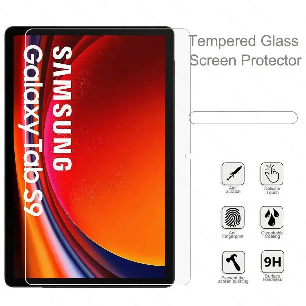 Samsung Galaxy Tab Tempered Glass Screen Protector Clarity