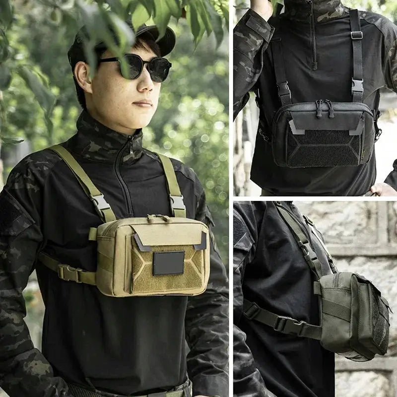 Fishing Chest Bag Tactical Waterproof Molle Backpack