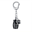 Keeps Ashes Secure Pet Urn Keychain