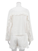 Luxe Peplum Pajama Set: Ultimate Comfort and Style Combo