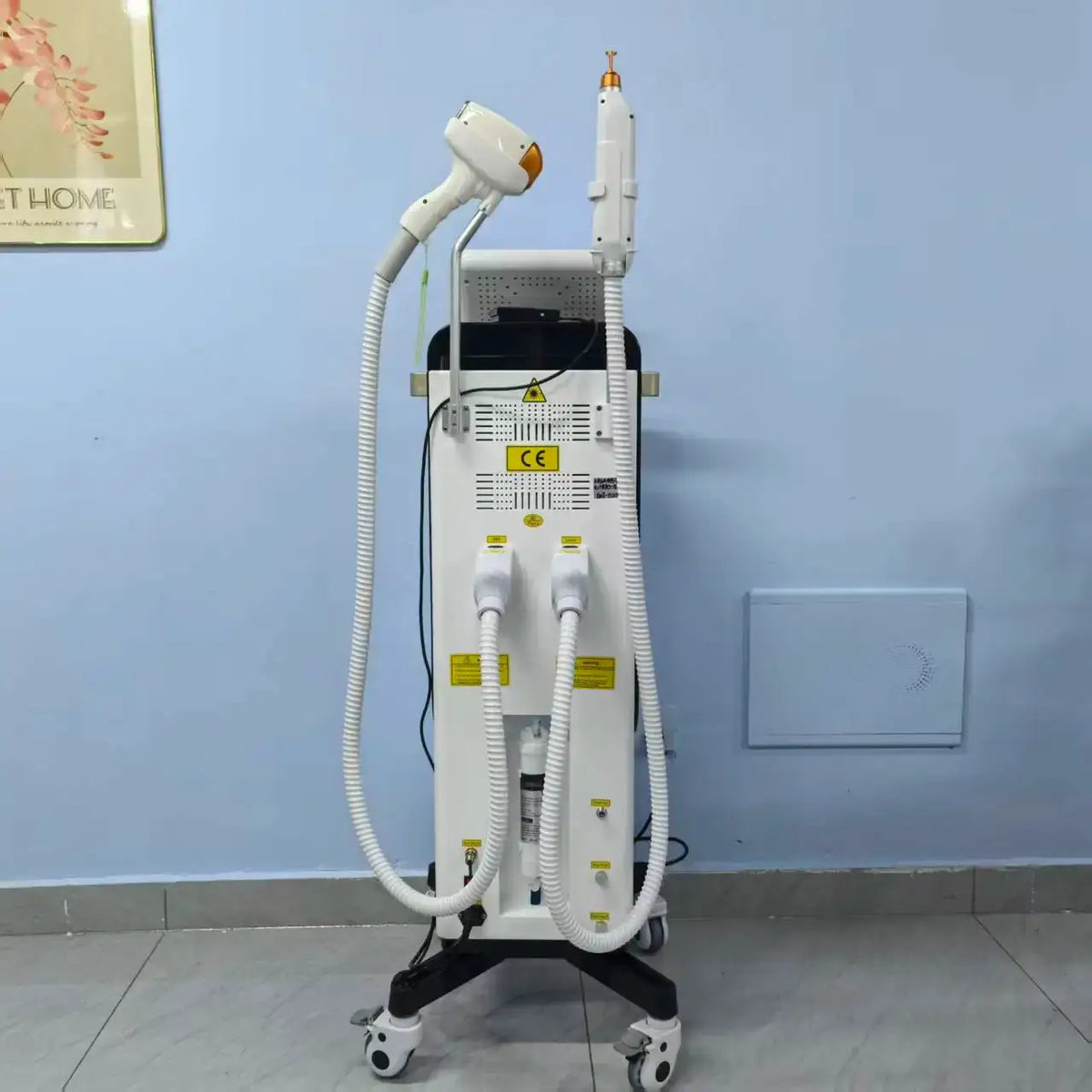 5000W 2‑In‑1 4‑Wavelength Diode Machine, Picosecond Laser Tattoo Removal, Ice Cooling Painless Permanent Hair Removal For Salon