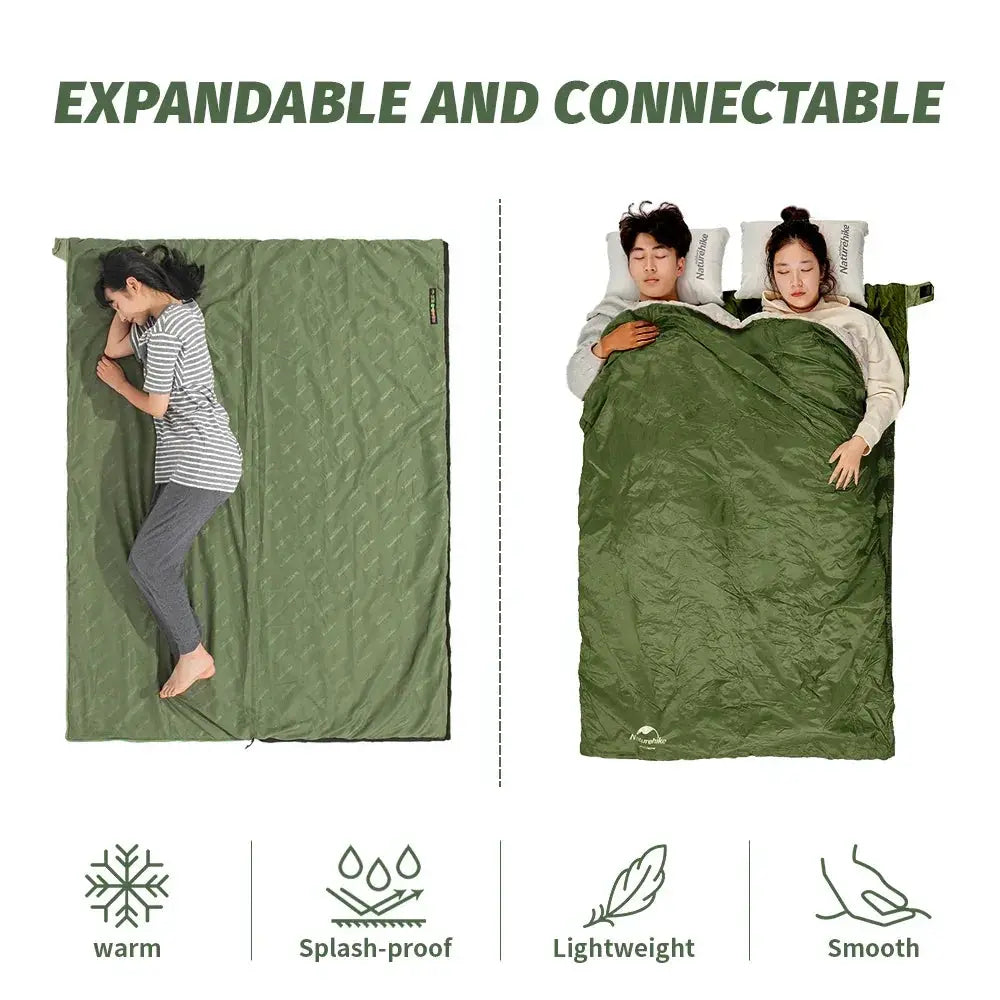 LW180 Ultralight Cotton Sleeping Bag for Camping Adventures