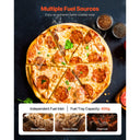 SucceBuy Outdoor Pizza Oven Wood Fired Pellet Pizza-Stove w