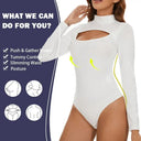 Tummy Control Corset Bodysuit for Women