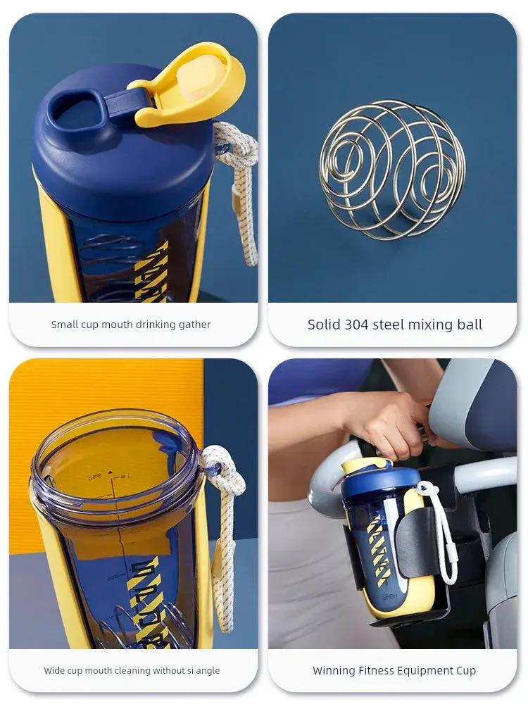 Cmsh Sports Fitness Milkshake Portable Shake Cup 501ML