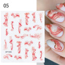 Succulent Blossom Nail Art Decals Blooming 3D Beauty Kit