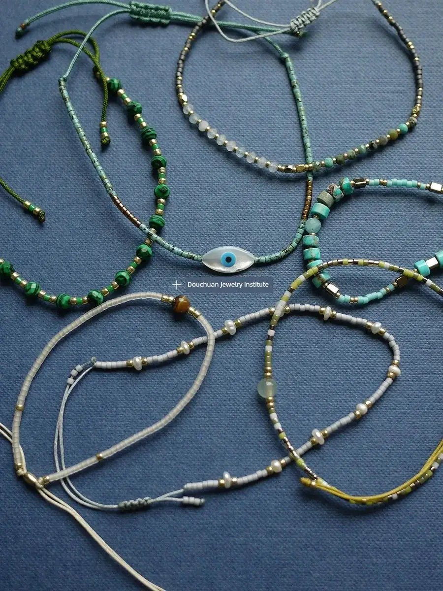 Beaded Bracelet for Women Vivid Color — product view 17