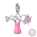 Sterling Silver Pink Princess Skirt