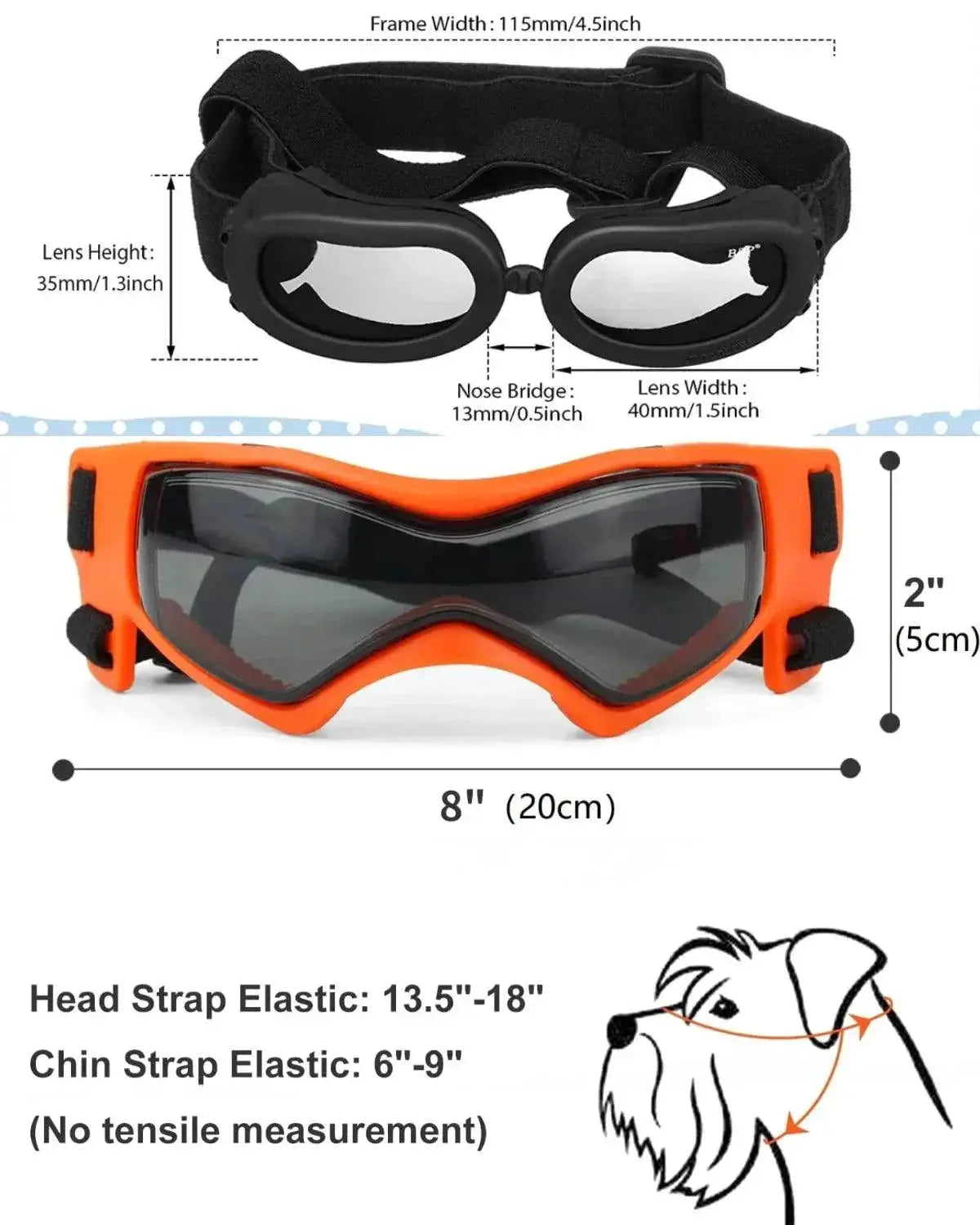 Stylish Dog Sunglasses And Helmet Set For Pet Safety