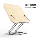Adjustable Aluminum Reading Stand for Ergonomic Study Work