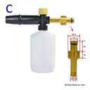Dense Snow Foam Cannon For Car Detailing