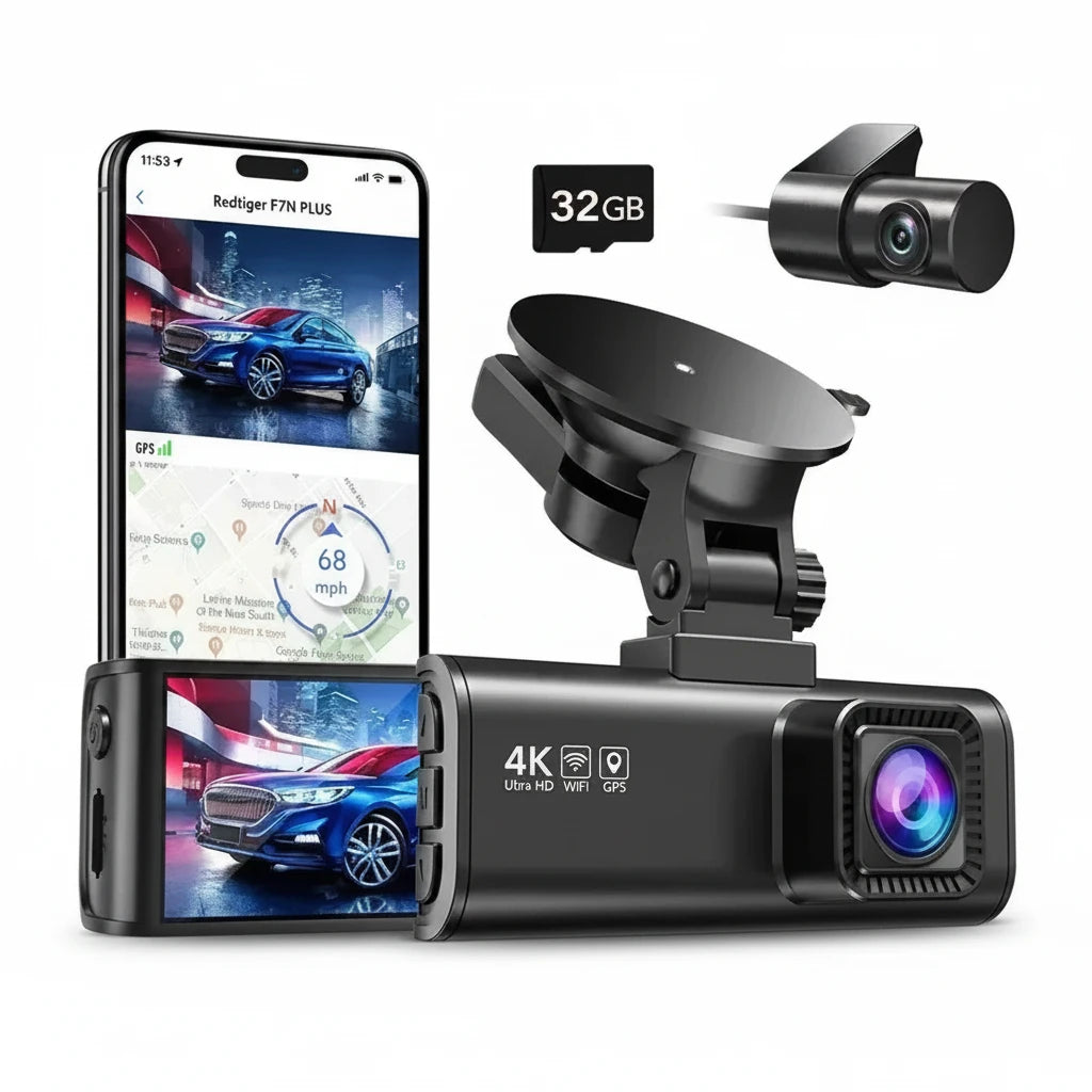 Dash Cam with GPS for Fleet Safety — product view 1