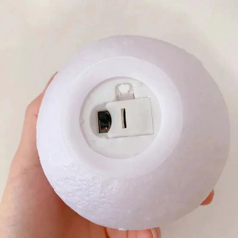 Moon Lamp 3D Printed LED Night Light For Kids Decor